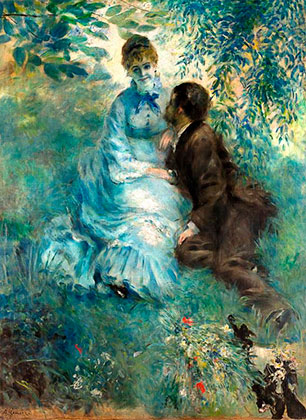 Los amanter de Renoir.